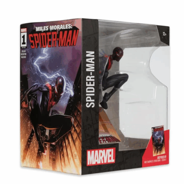 Marvel Comics Spider-Man (Miles Morales: Spider-Man #1) 1/10 Mc Farlane - Image 3