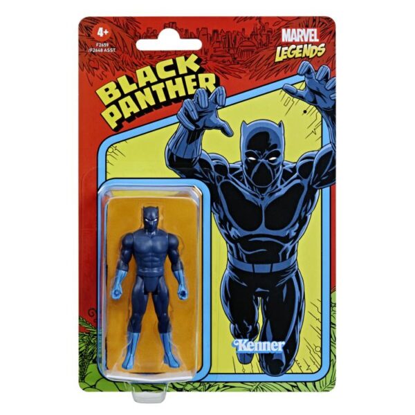 Marvel Legends Retro Collection Black Panther 3.75" - Image 3
