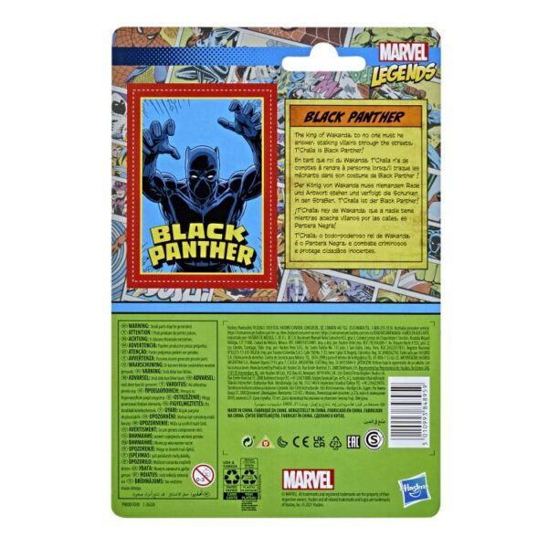 Marvel Legends Retro Collection Black Panther 3.75" - Image 4