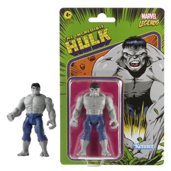 Marvel Legends Retro Collection 3.75" Grey Hulk - Image 3