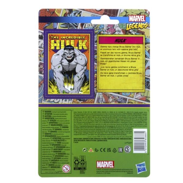Marvel Legends Retro Collection 3.75" Grey Hulk - Image 4