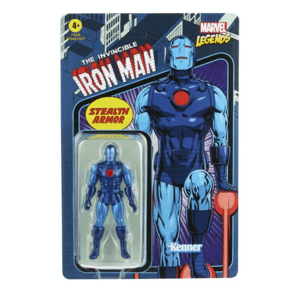 Marvel Legends Retro Collection 3.75" Iron Man (Stealth Armor) - Image 3