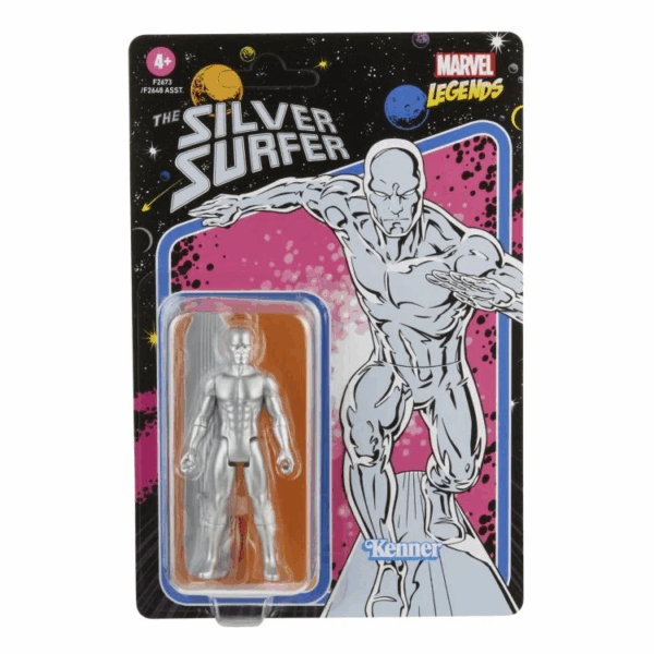 Marvel Legends Retro Collection 3.75" Silver Surfer - Image 4