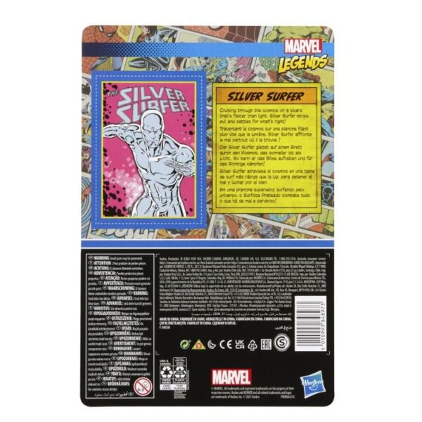 Marvel Legends Retro Collection 3.75" Silver Surfer - Image 5