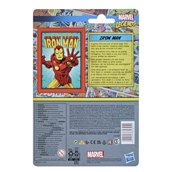 Marvel Legends Retro Collection 3.75" Iron Man - Image 4