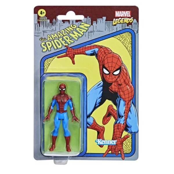 The Amazing Spider-Man Marvel Legends Retro Collection 3.75" Spider-Man - Image 3