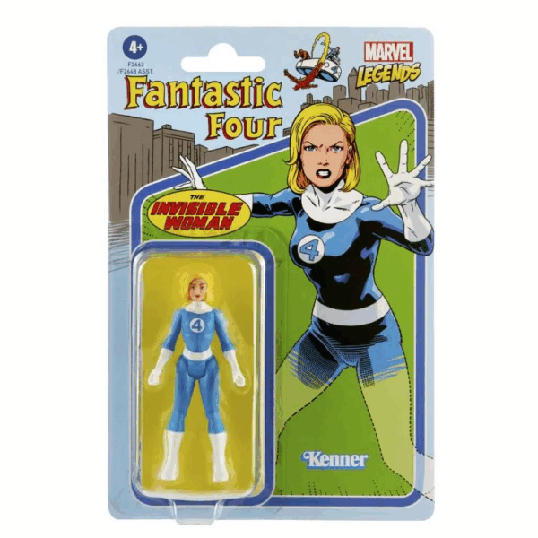 Marvel Legends Retro Collection 3.75" Invisible Woman - Image 3