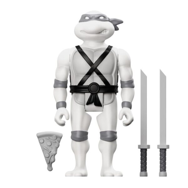 Teenage Mutant Ninja Turtles ReAction Leonardo (Comic Escala Grises)